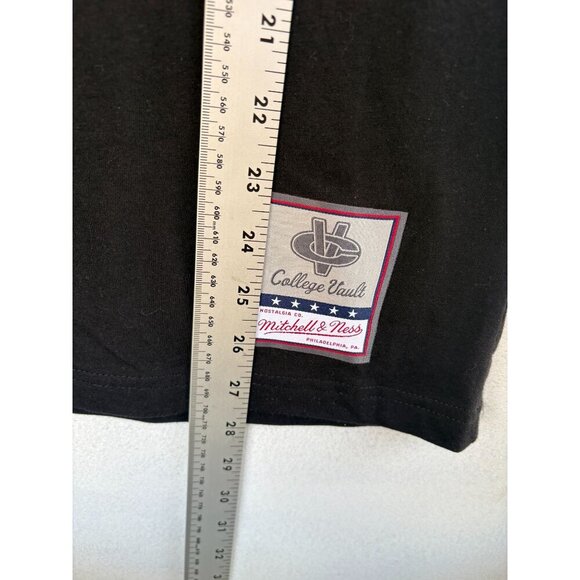 Texas Longhorns Graphic T-Shirt By Mitchell & Ness College Vault Black Size S - Picture 7 of 9